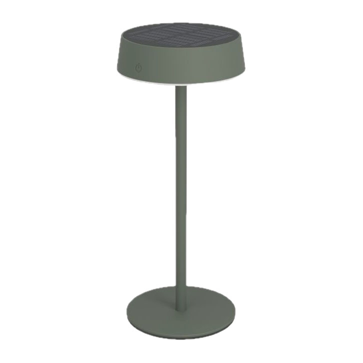 [75878] Luminaria decorativa de mesa de LED integrado 3 W, CCT 3000‑6000 K, 250 lm. Dimeable. USB / Solar. IP44. Damp/Wet Location