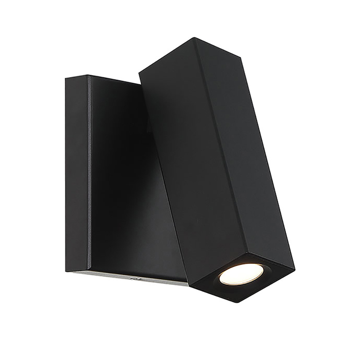 [BL-25906-BK] Luminaria decorativa tipo aplique 6" de LED integrado 9W, 3000K, 259lm. Dimeable. Damp Location