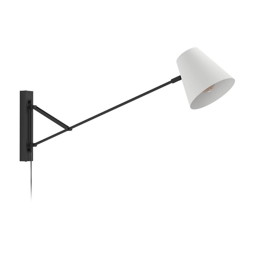 [900865] Luminaria decorativa tipo aplique de pared para una lampara base E26. hasta 40W. IP20