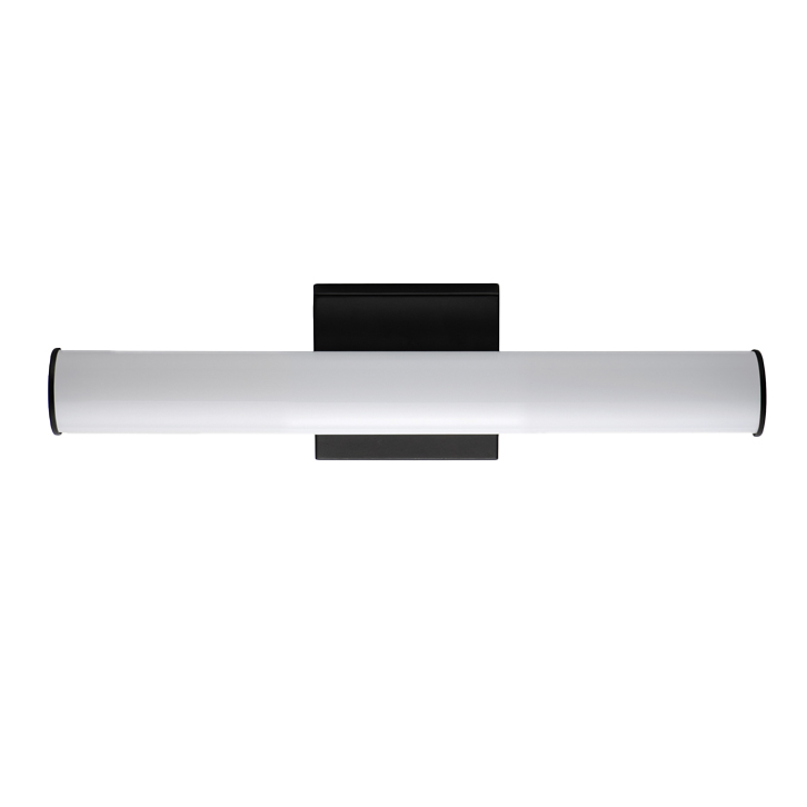 [52100BK] Luminaria tipo aplique 18″ de LED integrado 12 W, 3000 K, 930 lm. Dimeable (ELV/TRIAC). Damp Location