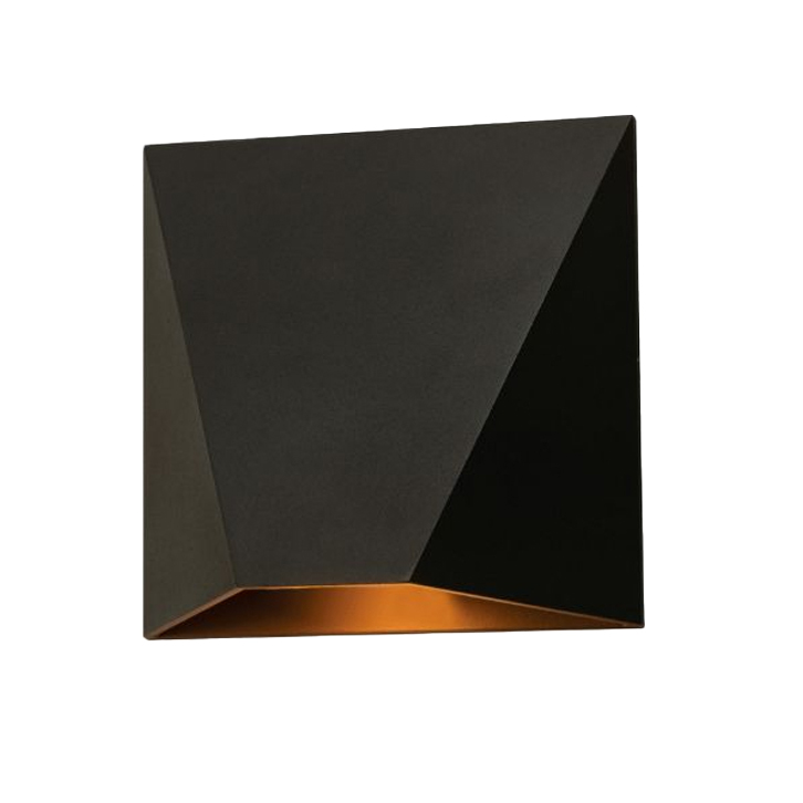 [KYLW0305LAJENBK] Luminaria tipo aplique de exterior, de LED integrado 9W, CCT 27-30-35-40-5000K, 500lm. No Dimeable. Wet Location