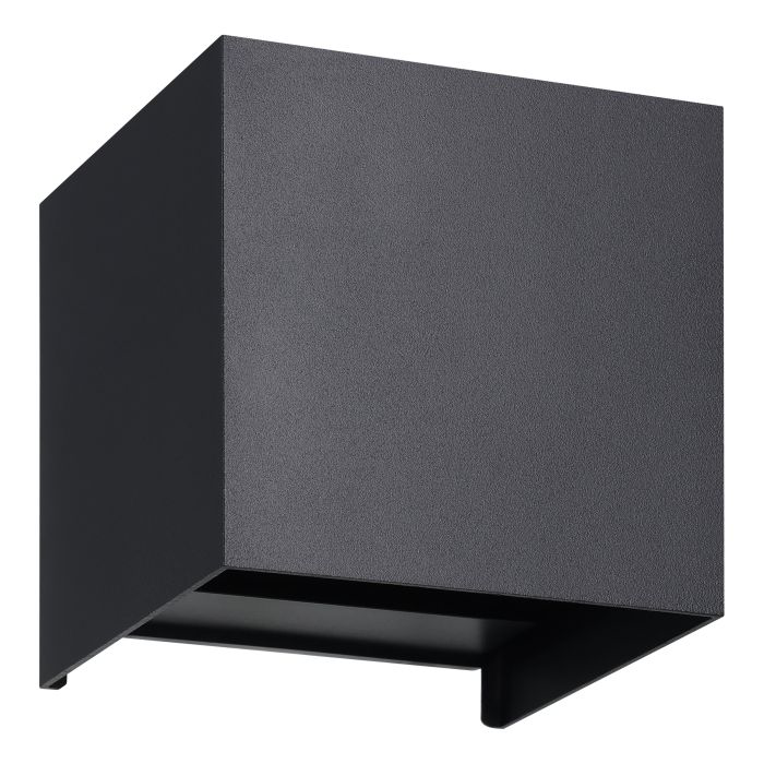 [901049M] Luminaria tipo aplique de interior de LED integrado 2x1.5W, 3000K, 400lm. No Dimeable. Dry Location (Negro)