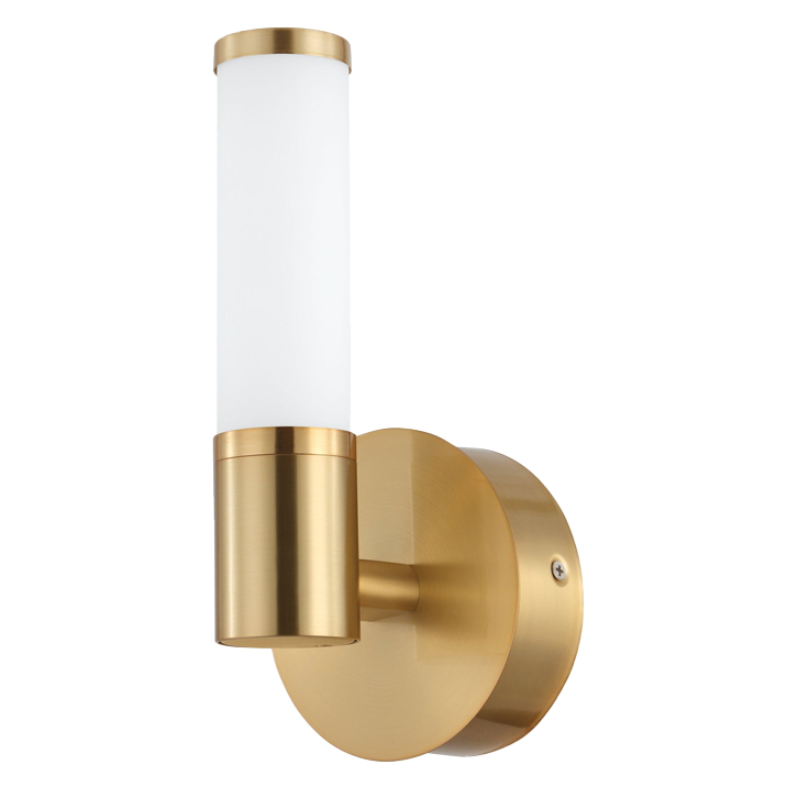 [204375A] Luminaria tipo aplique de interior de LED integrado 6W, 3000K, 460lm. Dimeable. Damp Location