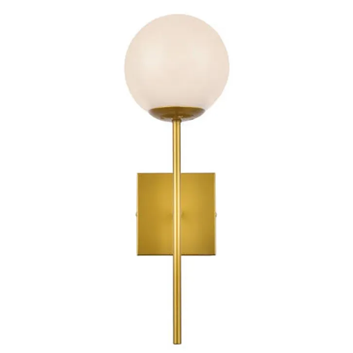 [LD2360BR] Luminaria tipo aplique de interior, para lampara base E12. 110-125 V, hasta 40 W. Damp Location