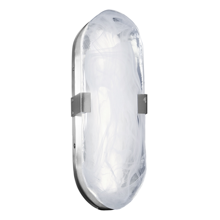 [WLA-1215LEDW-PC] Luminaria decorativa tipo aplique de LED integrado 15W, 3000K, 1125lm. Dimeable. Damp Location