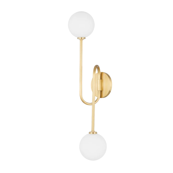 [H655102A-AGB] Luminaria decorativa tipo aplique, para lampara base G9. 120V, hasta 6W. Damp Location.