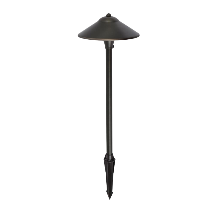 [P800-DB] Luminaria tipo mini poste, para lampara base G4. hasta 35W. Wet Location