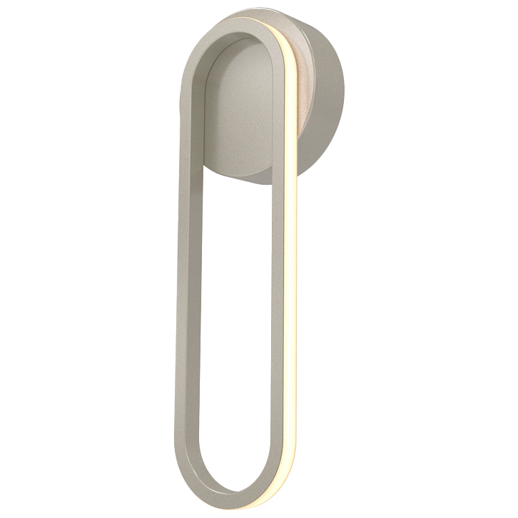 [SIES0414L30D1NP] Luminaria decorativa tipo aplique de LED integrado 10W, CCT 27-30-35-40-5000K, 450lm. Dimeable TRIAC/ELV. Damp Location.