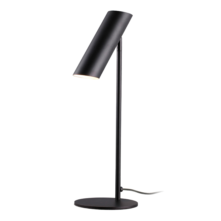 Luminaria decorativa de mesa, para lampara base GU10. Hasta 8W. Dry Location